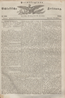 Privilegirte Schlesische Zeitung. 1844, № 239 (11 October) + dod.