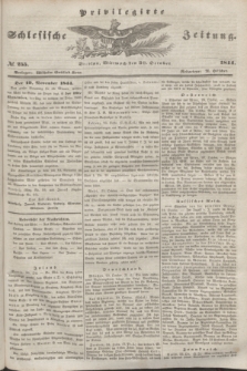 Privilegirte Schlesische Zeitung. 1844, № 255 (30 October)