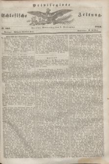 Privilegirte Schlesische Zeitung. 1844, № 262 (7 November) + dod.