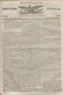 Privilegirte Schlesische Zeitung. 1844, № 264 (9 November) + dod.