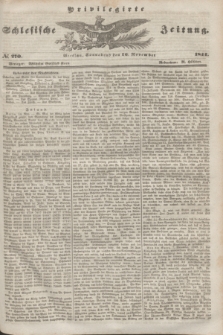 Privilegirte Schlesische Zeitung. 1844, № 270 (16 November) + dod.