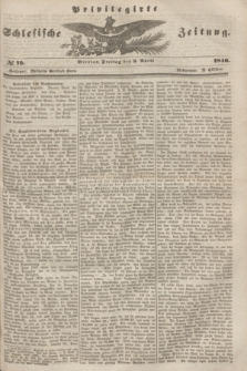 Privilegirte Schlesische Zeitung. 1846, № 79 (3 April) + dod.