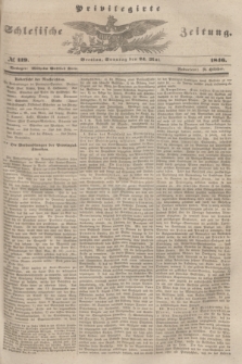 Privilegirte Schlesische Zeitung. 1846, № 119 (24 Mai) + dod.