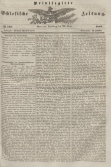 Privilegirte Schlesische Zeitung. 1846, № 123 (29 Mai) + dod.
