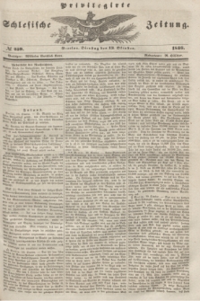 Privilegirte Schlesische Zeitung. 1846, № 239 (13 Oktober) + dod.