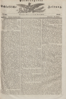 Privilegirte Schlesische Zeitung. 1846, № 262 (8 November) + dod.