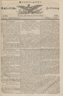 Privilegirte Schlesische Zeitung. 1846, № 304 (30 December) + dod.