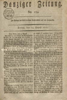 Danziger Zeitung. 1817, No. 134 (22 August)