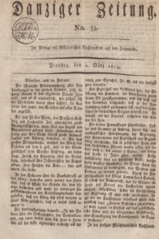 Danziger Zeitung. 1819, No. 35 (2 März)