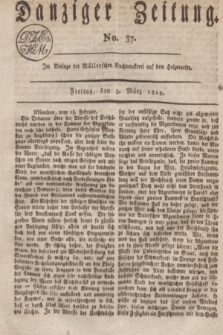 Danziger Zeitung. 1819, No. 37 (5 März)