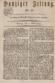 Danziger Zeitung. 1819, No. 38 (8 März)