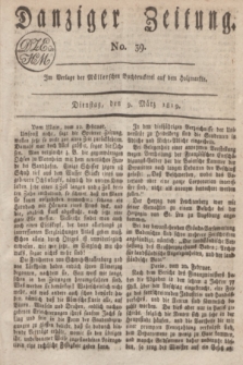 Danziger Zeitung. 1819, No. 39 (9 März)