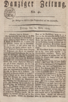 Danziger Zeitung. 1819, No. 41 (12 März)