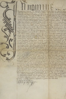 Dokument króla Zygmunta I potwierdzający przywilej lokacyjny miasta Wieliczki wydany przez księcia Przemysła II oraz prawo do trzeciej części wójtostwa w Wieliczce