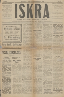 Iskra : dziennik polityczny, społeczny i literacki. R.5, № 285 (28 października 1914)