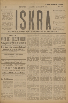 Iskra : dziennik polityczny, społeczny i literacki. R.8, № 128 (7 czerwca 1917)