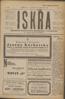 Iskra : dziennik polityczny, społeczny i literacki. R.8, № 223 (30 września 1917)
