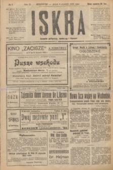 Iskra : dziennik polityczny, społeczny i literacki. R.11, № 8 (9 stycznia 1920)