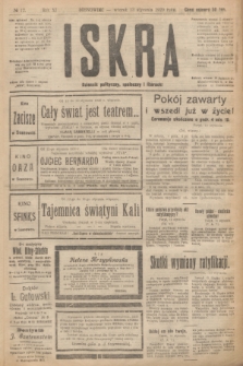Iskra : dziennik polityczny, społeczny i literacki. R.11, № 12 (13 stycznia 1920)