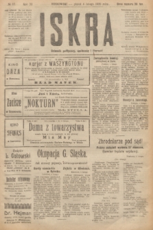 Iskra : dziennik polityczny, społeczny i literacki. R.11, № 32 (6 lutego 1920)