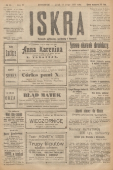 Iskra : dziennik polityczny, społeczny i literacki. R.11, № 38 (13 lutego 1920)