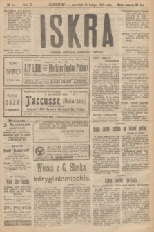 Iskra : dziennik polityczny, społeczny i literacki. R.11, № 49 (26 lutego 1920)