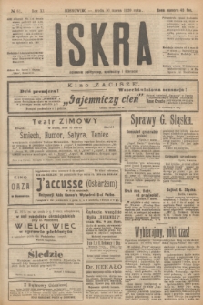 Iskra : dziennik polityczny, społeczny i literacki. R.11, № 61 (10 marca 1920)