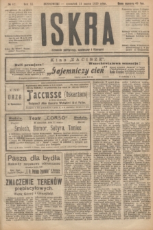 Iskra : dziennik polityczny, społeczny i literacki. R.11, № 62 (11 marca 1920)
