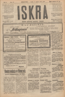 Iskra : dziennik polityczny, społeczny i literacki. R.11, № 67 (17 marca 1920)
