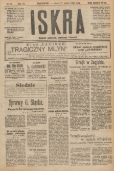 Iskra : dziennik polityczny, społeczny i literacki. R.11, № 75 (27 marca 1920)