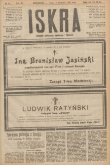 Iskra : dziennik polityczny, społeczny i literacki. R.11, № 87 (14 kwietnia 1920)