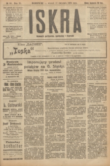 Iskra : dziennik polityczny, społeczny i literacki. R.11, № 98 (27 kwietnia 1920)