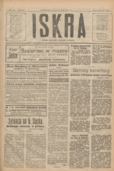 Iskra : dziennik polityczny, społeczny i literacki. R.11, № 200 (28 maja 1920)