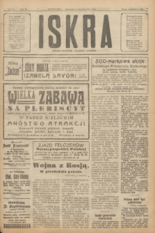Iskra : dziennik polityczny, społeczny i literacki. R.11, № 203 (3 czerwca 1920)
