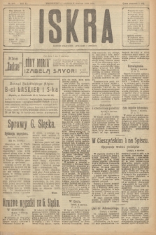 Iskra : dziennik polityczny, społeczny i literacki. R.11, № 205 (6 czerwca 1920)
