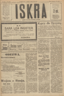 Iskra : dziennik polityczny, społeczny i literacki. R.11, № 232 (9 lipca 1920)
