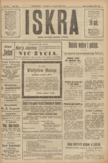 Iskra : dziennik polityczny, społeczny i literacki. R.11, № 251 (1 sierpnia 1920)
