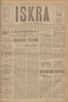 Iskra : dziennik polityczny, społeczny i literacki. R.11, № 280 (2 września 1920)