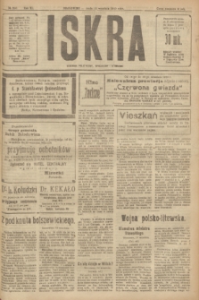 Iskra : dziennik polityczny, społeczny i literacki. R.11, № 290 (15 września 1920)