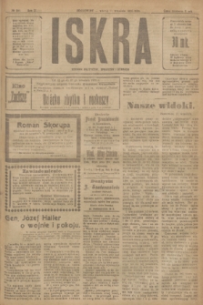 Iskra : dziennik polityczny, społeczny i literacki. R.11, № 295 (21 września 1920)