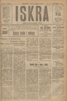 Iskra : dziennik polityczny, społeczny i literacki. R.11, № 299 (25 września 1920)