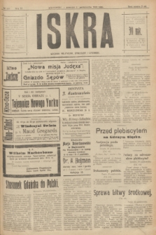 Iskra : dziennik polityczny, społeczny i literacki. R.11, № 320 (21 października 1920)