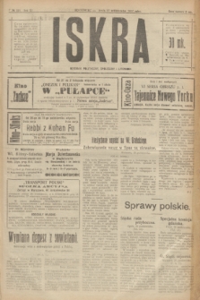 Iskra : dziennik polityczny, społeczny i literacki. R.11, № 325 (27 października 1920)