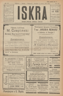 Iskra : dziennik polityczny, społeczny i literacki. R.12, № 18 (13 marca 1921)