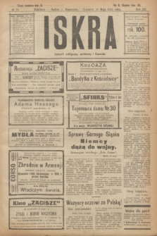 Iskra : dziennik polityczny, społeczny i literacki. R.12, № 70 (19 maja 1921)