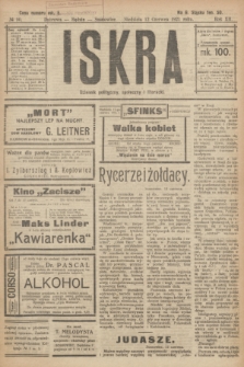 Iskra : dziennik polityczny, społeczny i literacki. R.12, № 90 (12 czerwca 1921)
