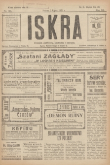 Iskra : dziennik polityczny, społeczny i literacki. R.12, nr 104 (2 lipca 1921)