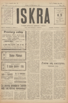 Iskra : dziennik polityczny, społeczny i literacki. R.12, nr 177 (28 września 1921)