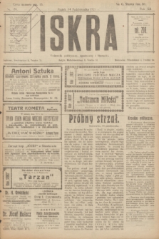Iskra : dziennik polityczny, społeczny i literacki. R.12, nr 191 (14 października 1921)