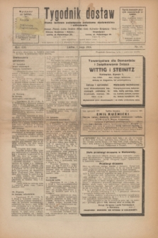 Tygodnik dostaw : pismo fachowe poświęcone polskiemu dostawnictwu i odbudowie. R.16, nr 14 (1 maja 1924)